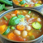 To make a tasty Instant Pot Veggie Minestrone, gather these main ingredients: - 1 tablespoon olive oil - 1 onion, diced - 2 carrots, diced - 2 celery stalks, diced - 3 cloves garlic, minced - 1 zucchini, diced - 1 cup green beans, chopped - 1 can (14 oz) diced tomatoes - 4 cups vegetable broth - 1 can (15 oz) cannellini beans, drained and rinsed - 1 teaspoon dried oregano - 1 teaspoon dried basil - Salt and pepper to taste - 1 cup small pasta (like ditalini or elbow) - 2 cups fresh spinach These ingredients create a rich and hearty soup. Each one adds flavor and texture. You might want to add some optional toppings and seasonings for added flavor: - Grated Parmesan cheese - Fresh basil leaves Parmesan gives a nice salty touch. Fresh basil adds a burst of aroma. When picking fresh vegetables, look for bright colors and firm textures. Here are some tips: - Choose carrots that are crisp and not limp. - Select zucchini that is smooth and firm. - For celery, look for stalks that snap easily. Fresh veggies make your soup taste better and more vibrant. Enjoy the process of selecting your ingredients! Start by gathering all your veggies. You need onion, carrots, celery, zucchini, and green beans. Dice the onion, carrots, and celery into small pieces. This helps them cook faster. Mince the garlic, too. You want it to be fine for better flavor. Turn on your Instant Pot and select the 'Sauté' mode. Add one tablespoon of olive oil. Once hot, toss in the diced onion, carrots, and celery. Cook for about 3-4 minutes until they soften. Next, stir in the minced garlic. Let it cook for one more minute to release its aroma. Now, add the diced zucchini and chopped green beans. Pour in one can of diced tomatoes, including the juice, and four cups of vegetable broth. Then, add the cannellini beans, dried oregano, and dried basil. Season with salt and pepper as you like. Close the lid and set the valve to 'Sealing.' Select ‘Manual’ and set the timer for 5 minutes. When the timer goes off, carefully move the valve to 'Venting' to release the pressure. Open the lid and stir in one cup of small pasta. Set the Instant Pot to ‘Sauté’ again. Let it simmer for about 8-10 minutes until the pasta is cooked. Just before serving, add two cups of fresh spinach. Stir until the spinach wilts. Serve your veggie minestrone in deep bowls. Top each bowl with a sprinkle of grated Parmesan cheese and a sprig of fresh basil. Enjoy your hearty and healthy dish! When making Instant Pot Veggie Minestrone, avoid overcooking the vegetables. They should stay tender yet firm. If you add pasta too early, it may become mushy. Always wait until the soup is done before adding it. Lastly, don't skip the seasoning. Salt and pepper enhance the flavors of the soup. You can make this recipe your own. Add your favorite veggies, like bell peppers or peas. If you like heat, toss in some red pepper flakes. For a protein boost, add lentils or cooked chicken. You can also swap vegetable broth for chicken broth for a richer taste. To keep your veggies fresh, try these tips. Use a sharp knife to chop. This keeps the cells intact and prevents browning. Store vegetables in a cool, dry place. Wash them just before use to maintain freshness. For herbs, snip them just before adding to the soup for the best aroma. {{image_2}} If you want to boost the protein in your minestrone, try adding lentils or chicken. Lentils cook quickly in the Instant Pot and add a nice, earthy flavor. Just add a cup of rinsed lentils to the pot with the other ingredients. If you prefer chicken, add bite-sized pieces before cooking. This will give your soup a hearty touch. For a gluten-free version, swap the pasta for gluten-free pasta or quinoa. Quinoa cooks well and gives a nice texture. If using gluten-free pasta, add it during the last few minutes of cooking to avoid mushiness. This way, everyone can enjoy a bowl of minestrone. You can also make Italian-inspired variations. For example, add cannellini beans and a splash of balsamic vinegar for depth. You might also include Italian herbs like thyme or rosemary. These small changes can bring a new twist to your traditional minestrone. Don't shy away from experimenting with flavors! After you enjoy your Instant Pot Veggie Minestrone, store leftovers in an airtight container. Let the soup cool down first. This helps keep the flavors fresh. Place it in the fridge for up to four days. Always label your container. This way, you know what’s inside and when you made it. Freezing is a great option if you want to save some soup for later. Pour the cooled soup into freezer-safe containers. Leave some space at the top, as the soup will expand when frozen. It will stay good for about three months. When you want to eat it, simply thaw it in the fridge overnight. To reheat, you can use the stove or microwave. If using the stove, pour the soup into a pot. Heat it on medium until it’s warm throughout. Stir often to avoid sticking. If using a microwave, place the soup in a microwave-safe bowl. Heat it in short bursts, stirring in between, until hot. Enjoy your soup just like when it was fresh! Yes, you can use frozen vegetables. They save time and still taste great. Just add them in when you would add fresh ones. Keep in mind that frozen veggies may cook a bit faster. Check for doneness before serving. This minestrone stays fresh for about 3 to 5 days in the fridge. Store it in an airtight container to keep it tasty. If you want to enjoy it later, consider freezing it. Small pasta shapes work best. I recommend using ditalini or elbow pasta. They fit well in the soup and cook quickly. You can also use gluten-free pasta if needed. Yes, you can make this in a slow cooker. Just sauté the veggies first, then add everything to the slow cooker. Cook on low for 6 to 8 hours or on high for 3 to 4 hours. This method gives the flavors more time to blend. This post covered how to make Instant Pot Veggie Minestrone. We talked about key ingredients, simple steps, and tasty toppings. You learned how to prep veggies and cook them evenly. I shared tips on common mistakes and ways to customize your soup. Finally, we discussed storage and reheating tips to keep your dish fresh. Enjoy crafting your own minestrone masterpiece, and remember, cooking should be fun and tasty!